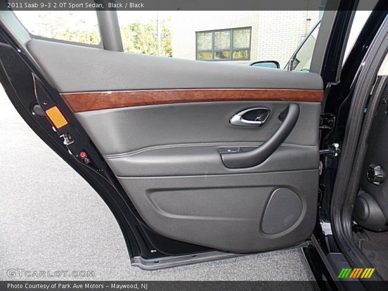 Black / Black 2011 Saab 9-3 2.0T Sport Sedan