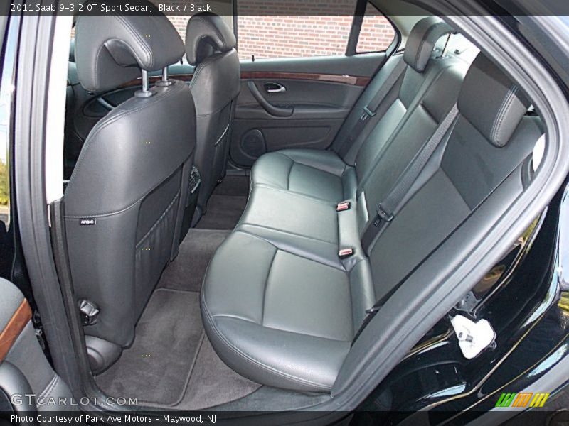 Black / Black 2011 Saab 9-3 2.0T Sport Sedan