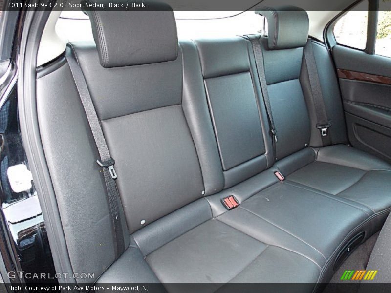 Black / Black 2011 Saab 9-3 2.0T Sport Sedan