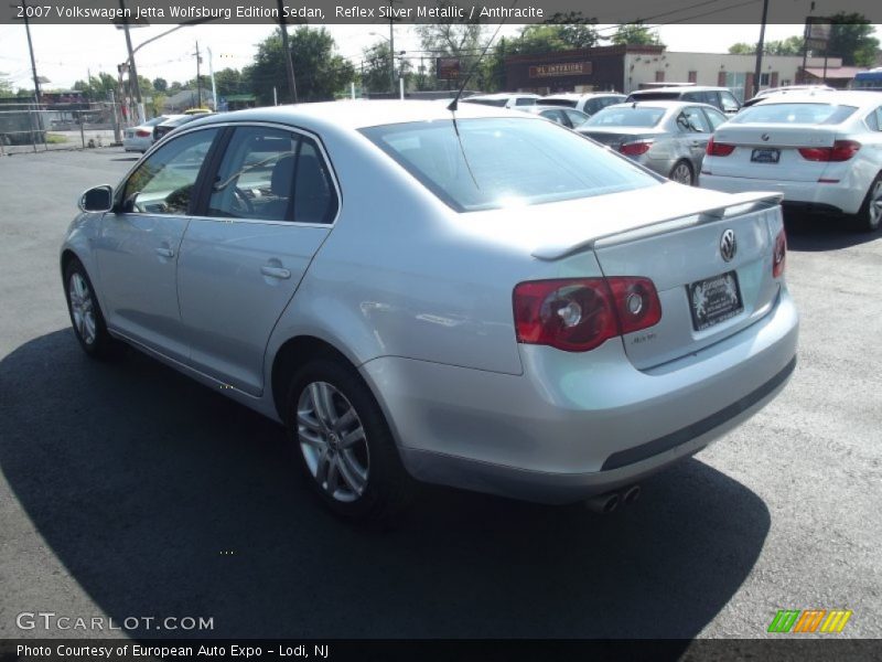 Reflex Silver Metallic / Anthracite 2007 Volkswagen Jetta Wolfsburg Edition Sedan