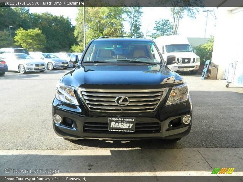 Black Onyx / Cashmere 2011 Lexus LX 570
