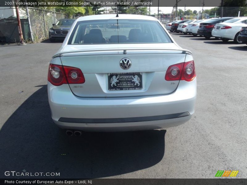 Reflex Silver Metallic / Anthracite 2007 Volkswagen Jetta Wolfsburg Edition Sedan