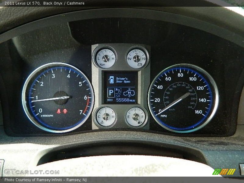Black Onyx / Cashmere 2011 Lexus LX 570