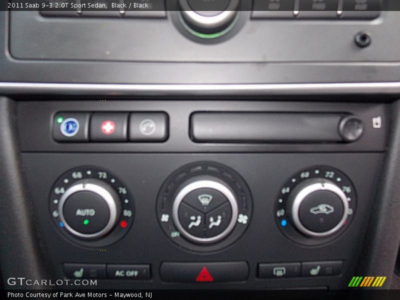 Black / Black 2011 Saab 9-3 2.0T Sport Sedan