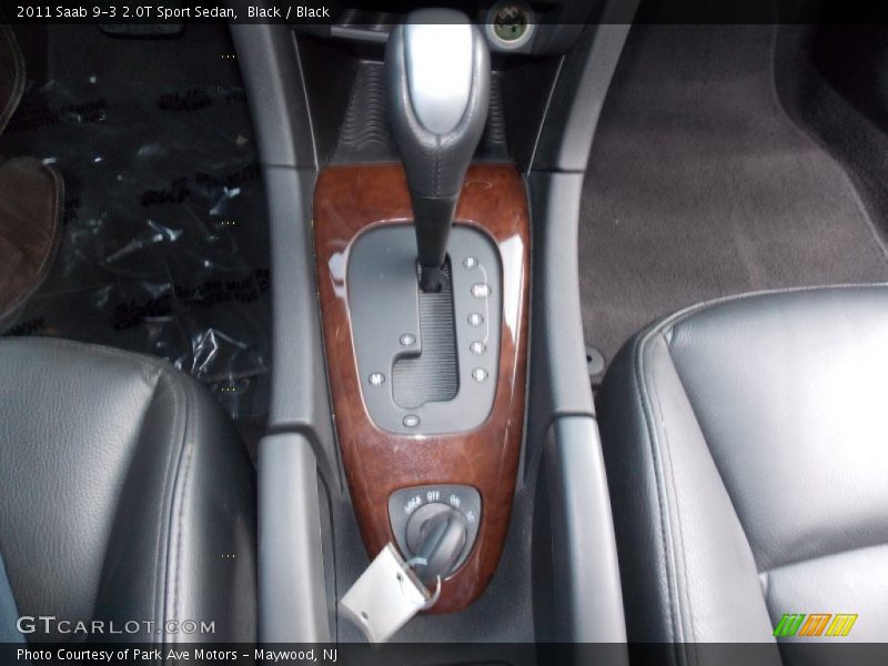 Black / Black 2011 Saab 9-3 2.0T Sport Sedan