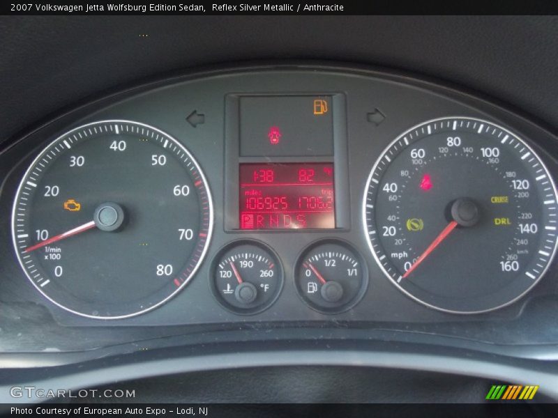 Reflex Silver Metallic / Anthracite 2007 Volkswagen Jetta Wolfsburg Edition Sedan