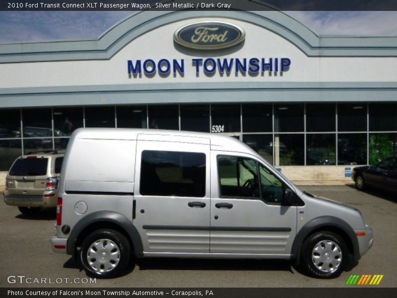 Silver Metallic / Dark Gray 2010 Ford Transit Connect XLT Passenger Wagon