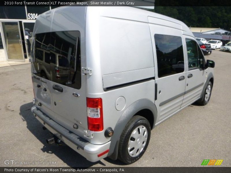 Silver Metallic / Dark Gray 2010 Ford Transit Connect XLT Passenger Wagon
