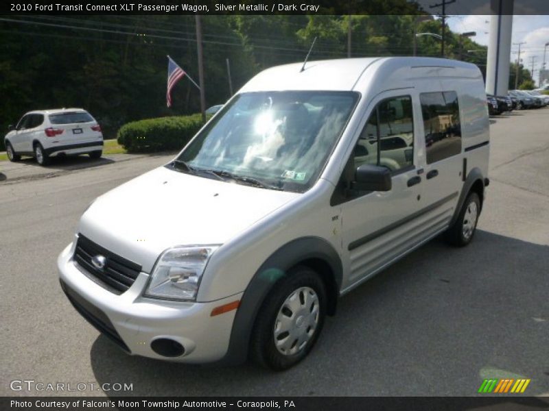 Silver Metallic / Dark Gray 2010 Ford Transit Connect XLT Passenger Wagon