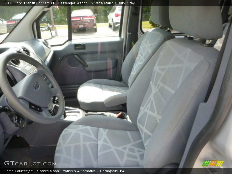 Silver Metallic / Dark Gray 2010 Ford Transit Connect XLT Passenger Wagon