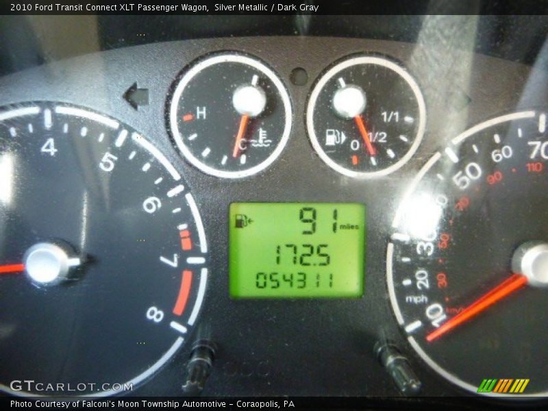Silver Metallic / Dark Gray 2010 Ford Transit Connect XLT Passenger Wagon
