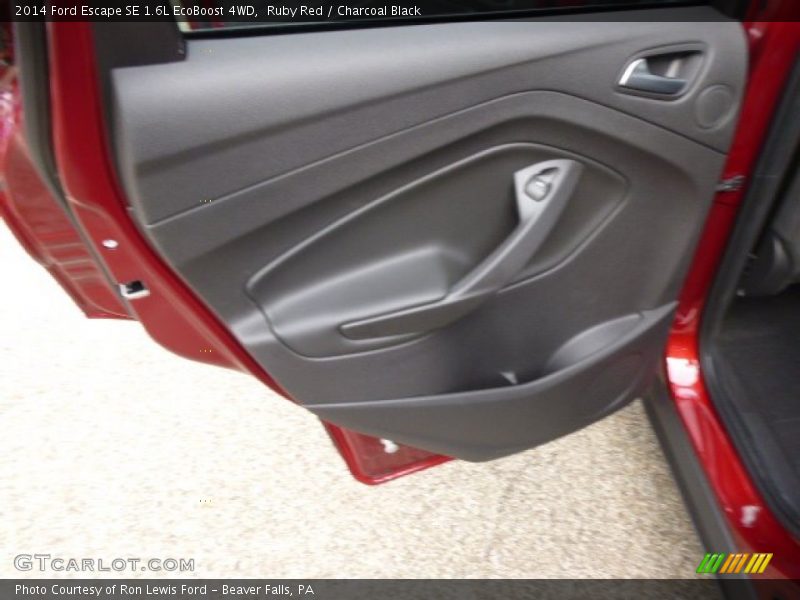 Ruby Red / Charcoal Black 2014 Ford Escape SE 1.6L EcoBoost 4WD