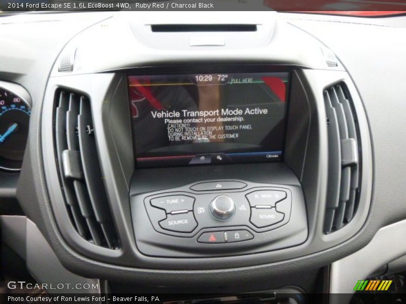 Ruby Red / Charcoal Black 2014 Ford Escape SE 1.6L EcoBoost 4WD