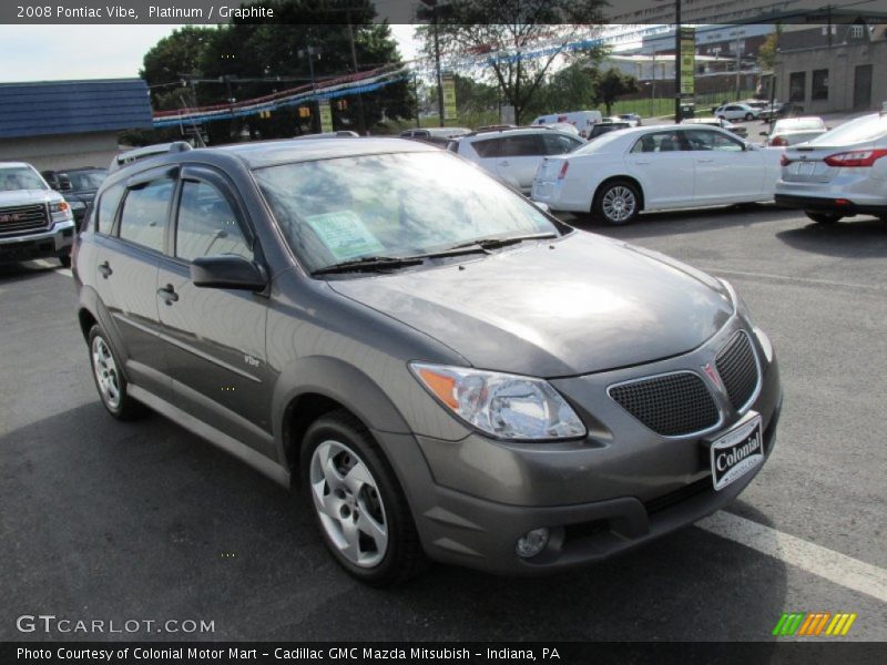Platinum / Graphite 2008 Pontiac Vibe
