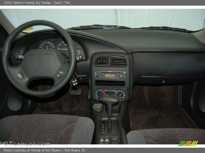 Gold / Tan 2002 Saturn S Series SL2 Sedan