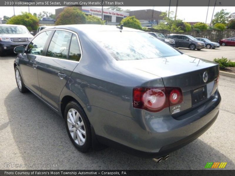 Platinum Grey Metallic / Titan Black 2010 Volkswagen Jetta SE Sedan