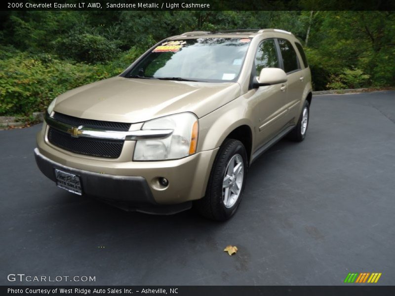 Sandstone Metallic / Light Cashmere 2006 Chevrolet Equinox LT AWD