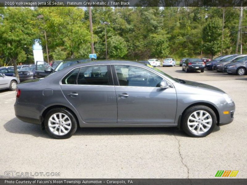 Platinum Grey Metallic / Titan Black 2010 Volkswagen Jetta SE Sedan