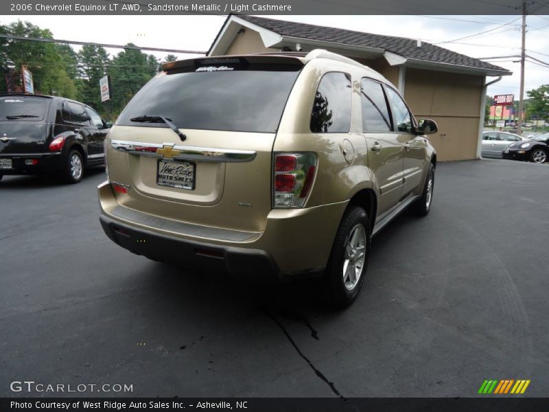 Sandstone Metallic / Light Cashmere 2006 Chevrolet Equinox LT AWD