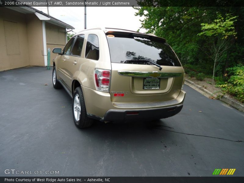 Sandstone Metallic / Light Cashmere 2006 Chevrolet Equinox LT AWD