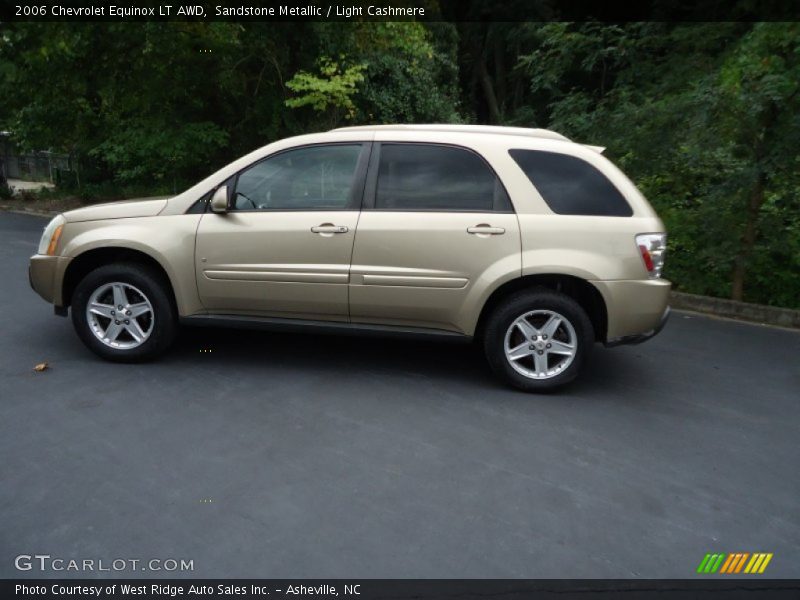 Sandstone Metallic / Light Cashmere 2006 Chevrolet Equinox LT AWD