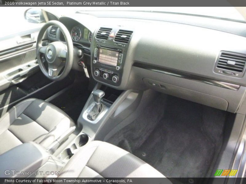 Platinum Grey Metallic / Titan Black 2010 Volkswagen Jetta SE Sedan