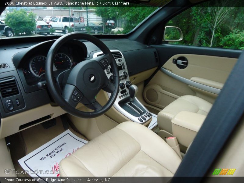 Sandstone Metallic / Light Cashmere 2006 Chevrolet Equinox LT AWD