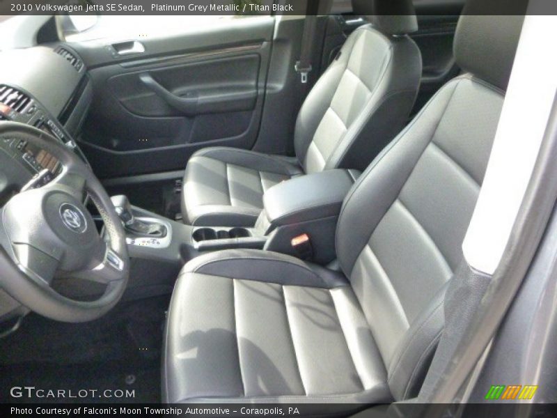 Platinum Grey Metallic / Titan Black 2010 Volkswagen Jetta SE Sedan