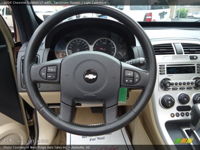 Sandstone Metallic / Light Cashmere 2006 Chevrolet Equinox LT AWD