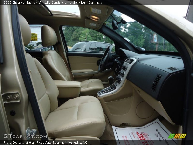 Sandstone Metallic / Light Cashmere 2006 Chevrolet Equinox LT AWD