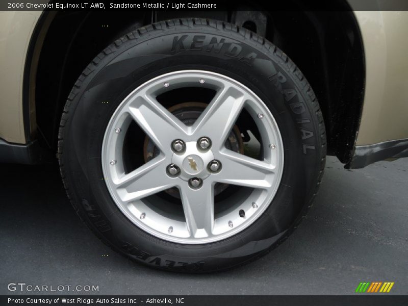 Sandstone Metallic / Light Cashmere 2006 Chevrolet Equinox LT AWD
