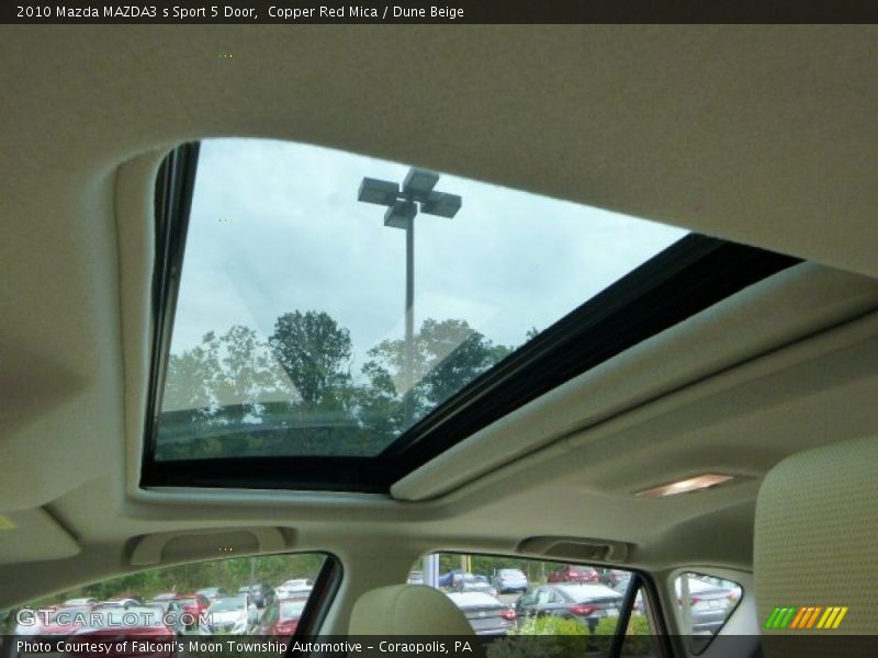 Copper Red Mica / Dune Beige 2010 Mazda MAZDA3 s Sport 5 Door