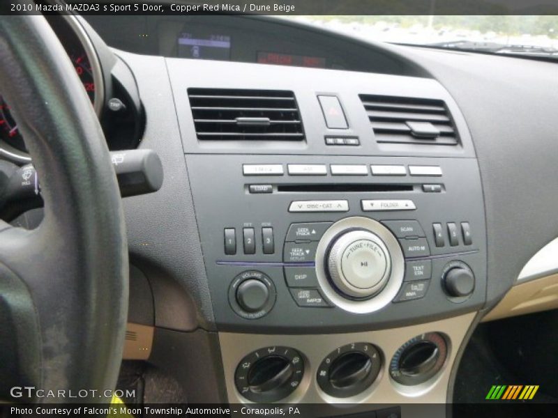 Copper Red Mica / Dune Beige 2010 Mazda MAZDA3 s Sport 5 Door