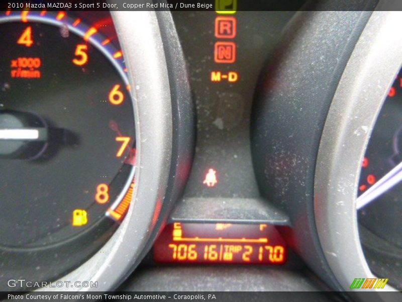 Copper Red Mica / Dune Beige 2010 Mazda MAZDA3 s Sport 5 Door