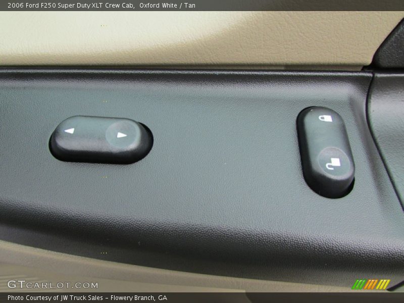 Oxford White / Tan 2006 Ford F250 Super Duty XLT Crew Cab