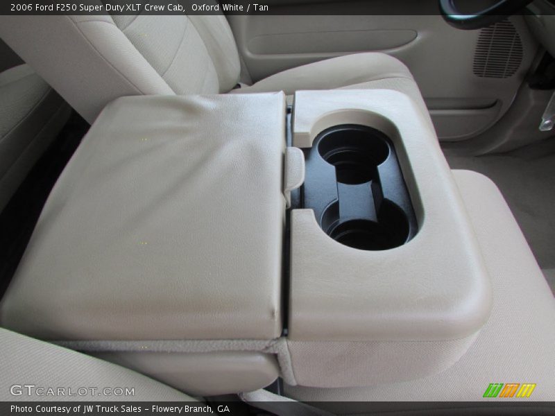 Oxford White / Tan 2006 Ford F250 Super Duty XLT Crew Cab