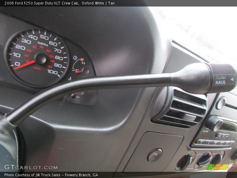 Oxford White / Tan 2006 Ford F250 Super Duty XLT Crew Cab