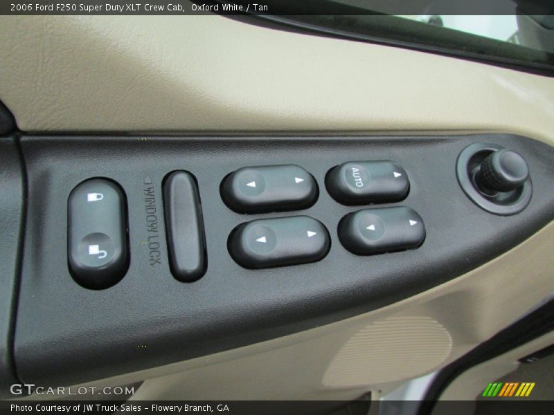 Oxford White / Tan 2006 Ford F250 Super Duty XLT Crew Cab
