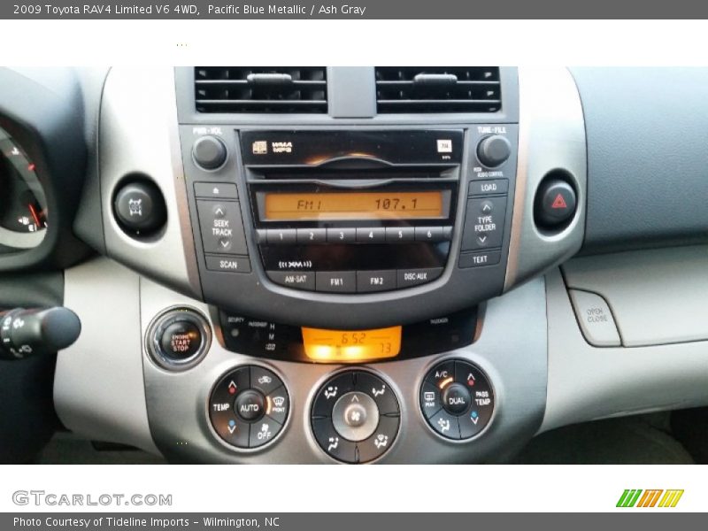 Pacific Blue Metallic / Ash Gray 2009 Toyota RAV4 Limited V6 4WD
