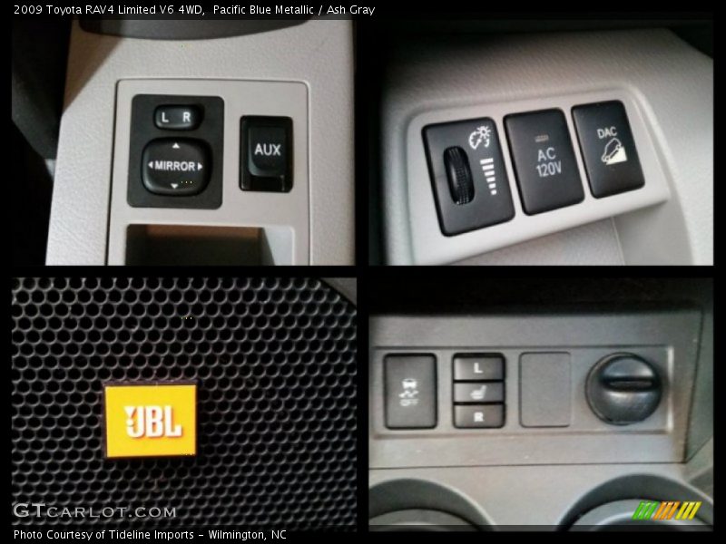 Pacific Blue Metallic / Ash Gray 2009 Toyota RAV4 Limited V6 4WD