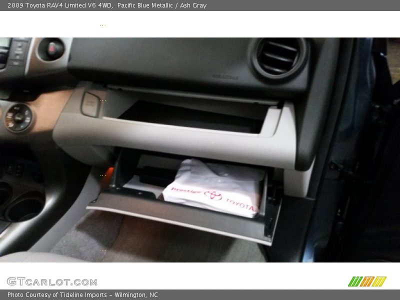 Pacific Blue Metallic / Ash Gray 2009 Toyota RAV4 Limited V6 4WD