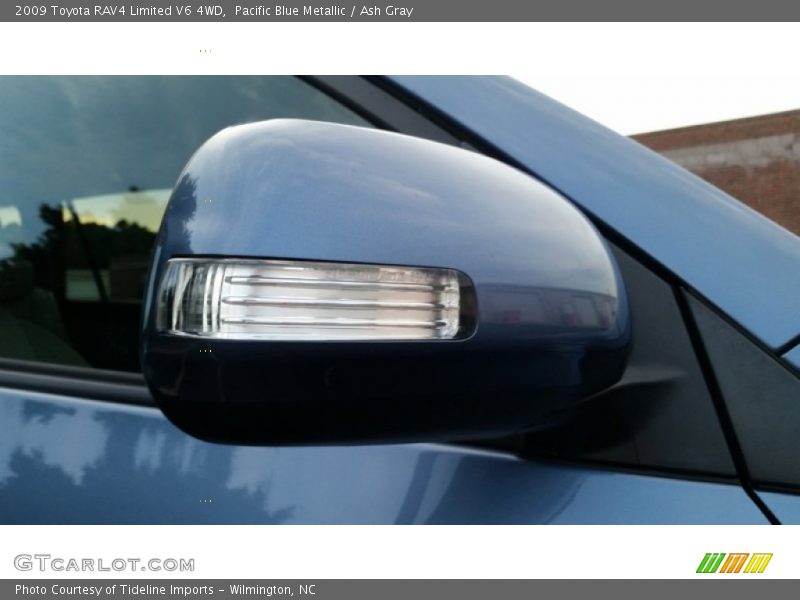 Pacific Blue Metallic / Ash Gray 2009 Toyota RAV4 Limited V6 4WD