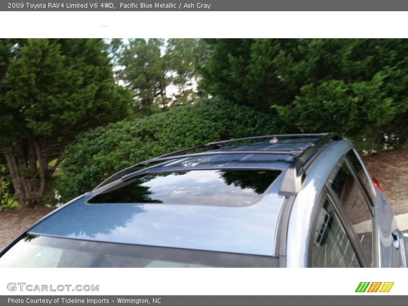 Pacific Blue Metallic / Ash Gray 2009 Toyota RAV4 Limited V6 4WD