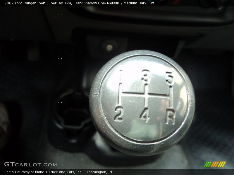 Dark Shadow Grey Metallic / Medium Dark Flint 2007 Ford Ranger Sport SuperCab 4x4