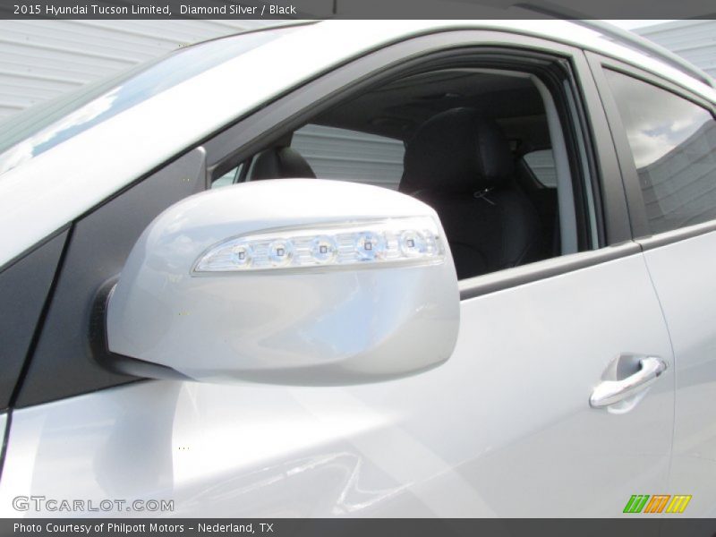 Diamond Silver / Black 2015 Hyundai Tucson Limited