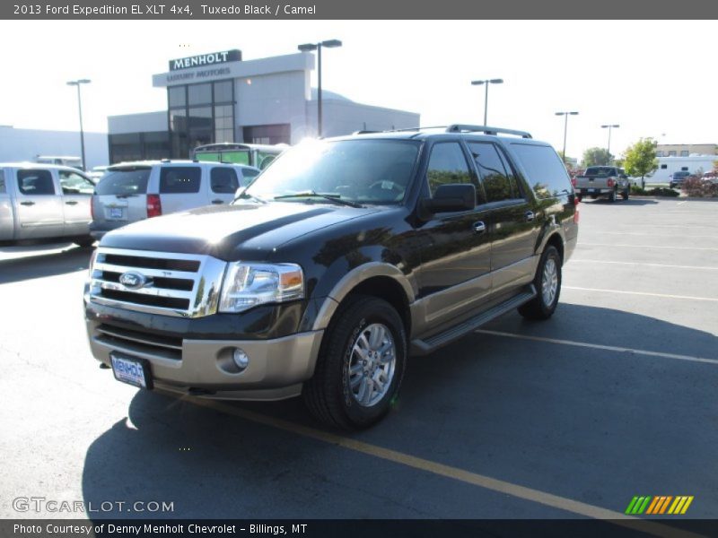 Tuxedo Black / Camel 2013 Ford Expedition EL XLT 4x4