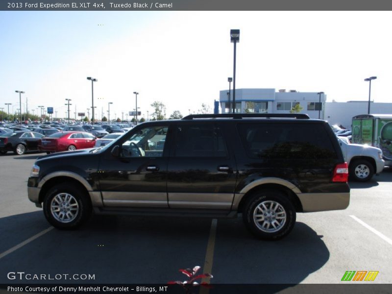 Tuxedo Black / Camel 2013 Ford Expedition EL XLT 4x4