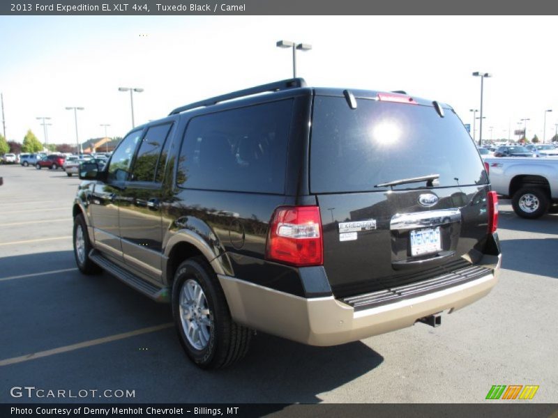 Tuxedo Black / Camel 2013 Ford Expedition EL XLT 4x4