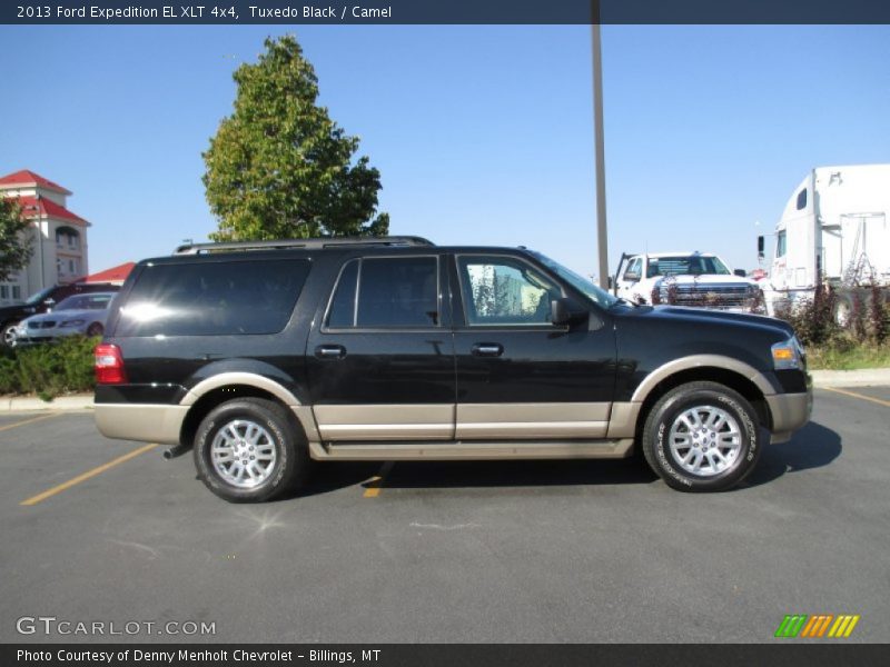 Tuxedo Black / Camel 2013 Ford Expedition EL XLT 4x4