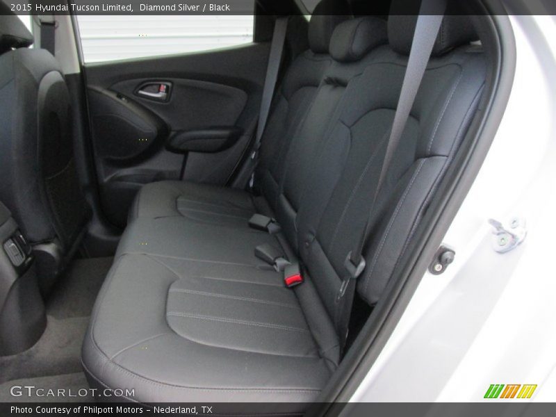 Diamond Silver / Black 2015 Hyundai Tucson Limited